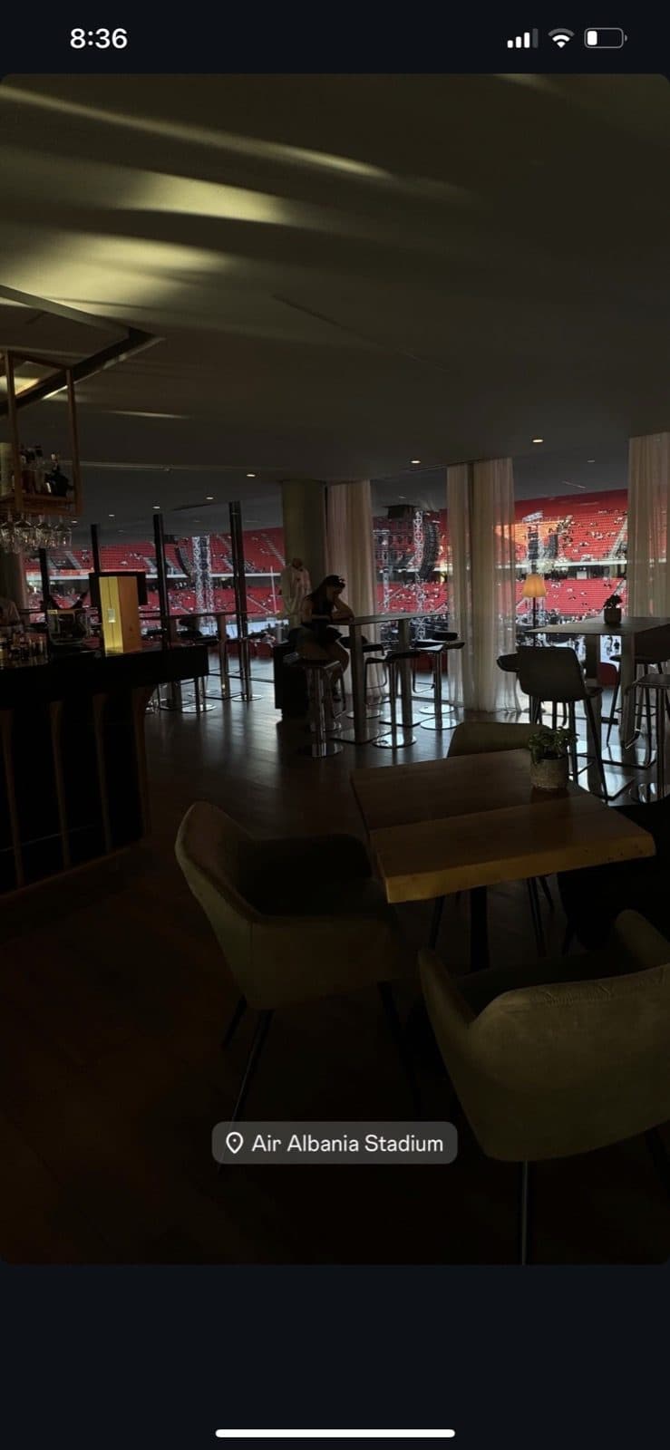 Guest photo of the bar interior in the evening